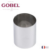 Cercle à entremets Vacherin inox - 8 cm - Ht 6 cm - Gobel | Art. 864910