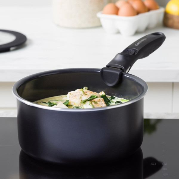ClickPan. Casserole en céramique 16 à 20 cm - Greenpan