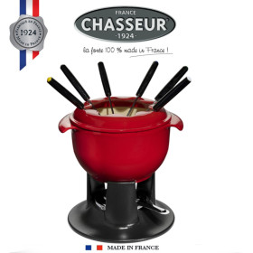 Tulipe. Service à fondue mixte 21 cm rouge - Chasseur | Art. 3244331010131 - vue 2