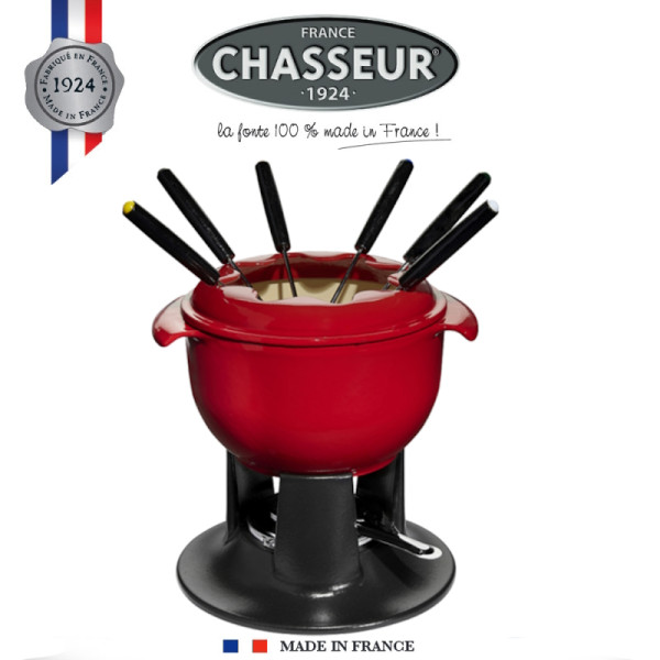 Tulipe. Service à fondue mixte 21 cm rouge - Chasseur | Art. 3244331010131 - vue 2