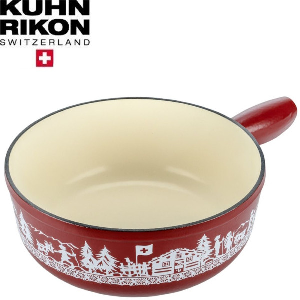 Caquelon induction fonte 17 à 24 cm - Kuhn Rikon