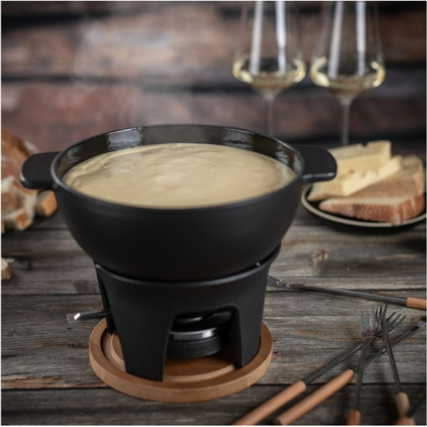 Glacier. Service à fondue mixte 24 cm - Kuhn Rikon
