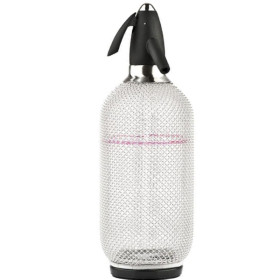 Siphon eau de seltz en verre grillagé 1L - Chevalier Diffusion
