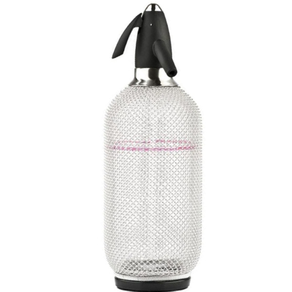 Siphon eau de seltz en verre grillagé 1L - Chevalier Diffusion