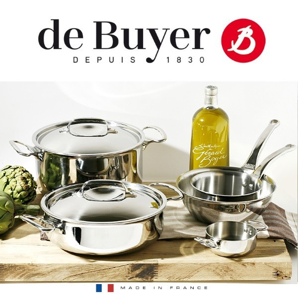 Affinity. Poêle inox de 20 à 32 cm - De Buyer