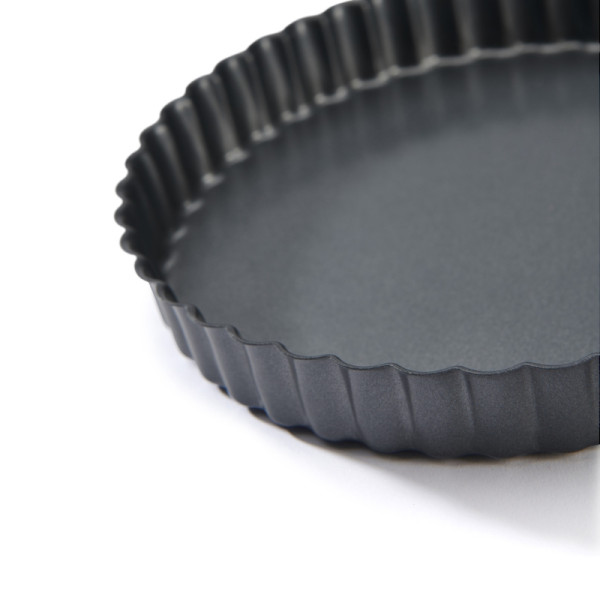 Moule à tarte cannelé fond fixe 28 cm - De Buyer | Art. 3011244705283 - vue 2