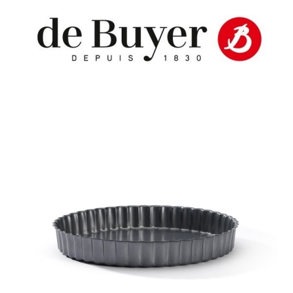 Moule à tarte cannelé fond fixe 20 cm - De Buyer | Art. 3011244705207 - vue 2