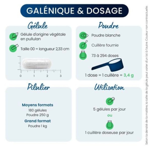 Créatine monohydrate Creapure - Qualité brevetée de référence - Dynveo